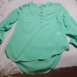 Teal Blouse